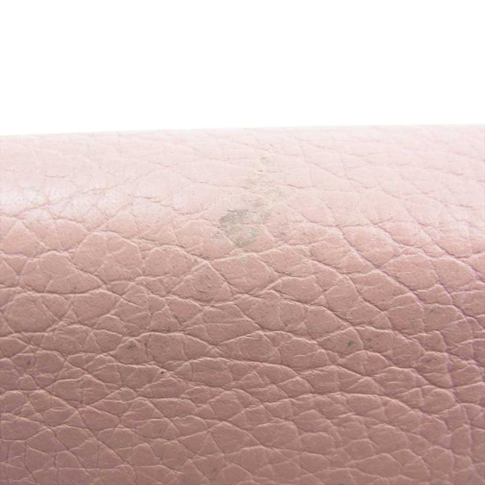 LOUIS VUITTON ルイ・ヴィトン M61250 ポルトフォイユ カプシーヌ マグノリア ウォレット 長財布 ピンク系【中古】