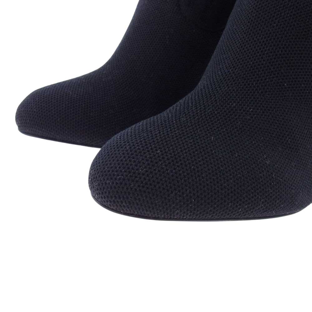 LOUIS VUITTON ルイ・ヴィトン 1A8558 シルエットライン モノグラム アンクルソックスブーツ ブラック系 36【新古品】【未使用】【中古】