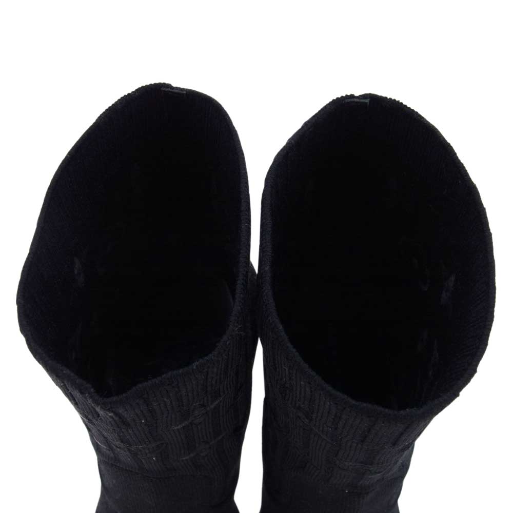 LOUIS VUITTON ルイ・ヴィトン 1A8558 シルエットライン モノグラム アンクルソックスブーツ ブラック系 36【新古品】【未使用】【中古】