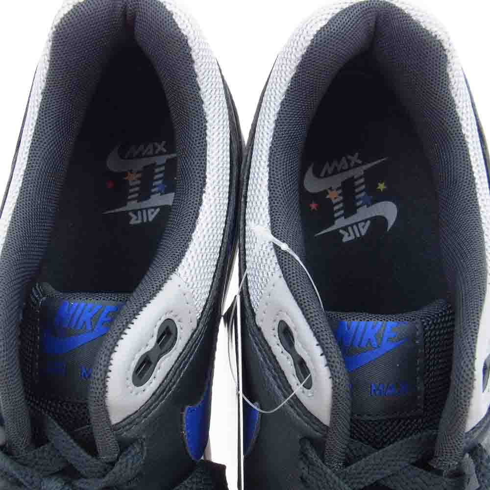 NIKE ナイキ BQ6521-001 AIR MAX 1 SE REFLECTIVE エア マックス1 サファリ リフレクティブ スニーカー グレー系 ブルー系 27cm【新古品】【未使用】【中古】
