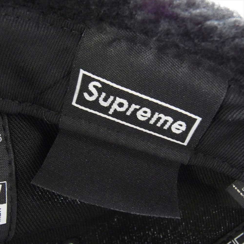 Supreme シュプリーム 21AW Earflap Box Logo New Era Cap イヤーフラップ ボックス ロゴ ニュー エラ キャップ ブラック系 7 3/8【中古】