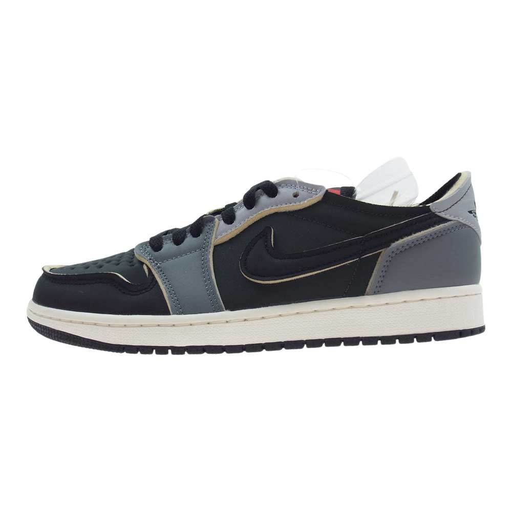 NIKE ナイキ DV0982-006 Air Jordan 1 Low OG EX エアジョーダン1 ロー OG EX スニーカー ブラック系 27cm【新古品】【未使用】【中古】