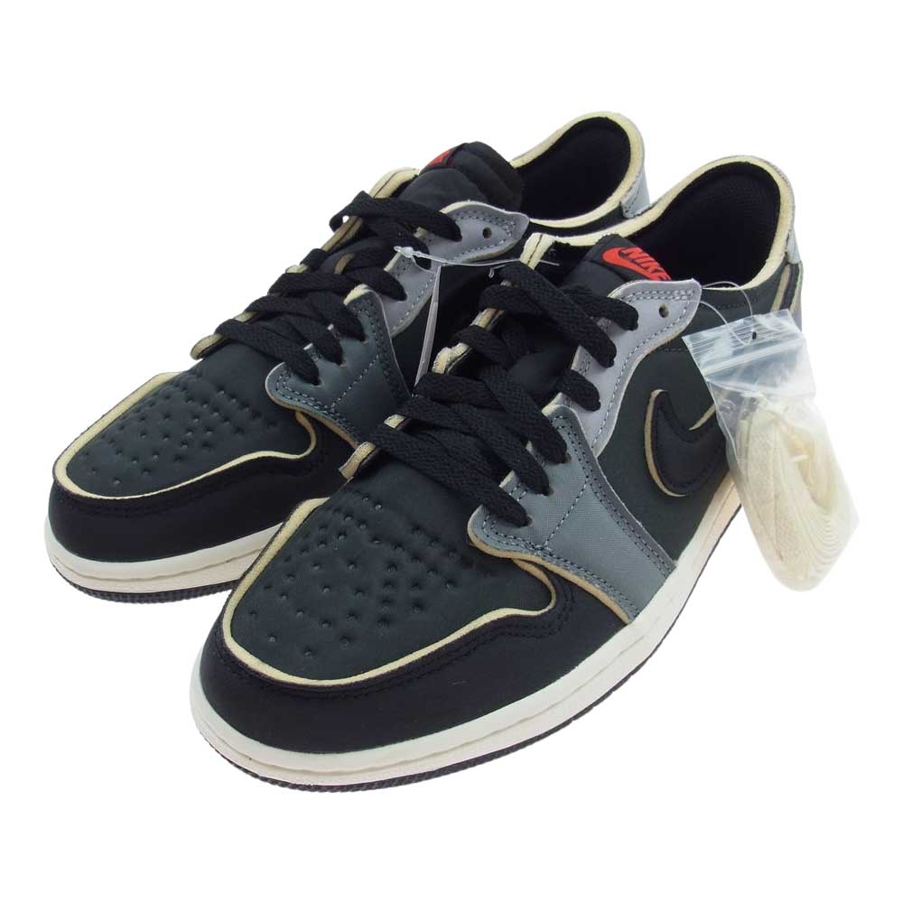 NIKE ナイキ DV0982-006 Air Jordan 1 Low OG EX エアジョーダン1 ロー OG EX スニーカー ブラック系 27cm【新古品】【未使用】【中古】