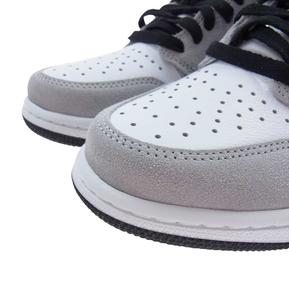 NIKE ナイキ 555088-126 AIR JORDAN 1 HIGH OG LIGHT SMOKE GREY エアジョーダン1 ハイ OG ライト スモークグレー スニーカー レッド系 グレー系 27cm【新古品】【未使用】【中古】