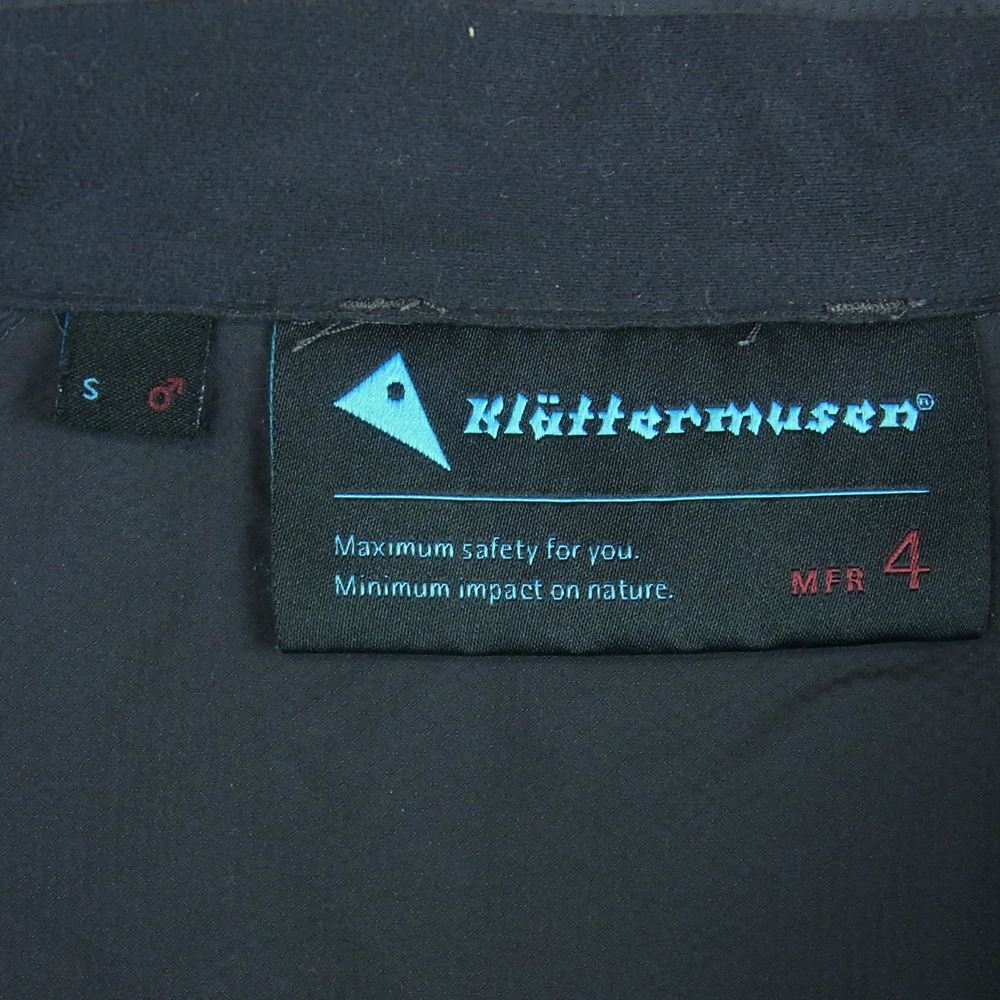 KLATTERMUSEN クレッタルムーセン Nal Alpine Climbing Jacket アルパイン クライミング ジャケット グレー系 S【中古】