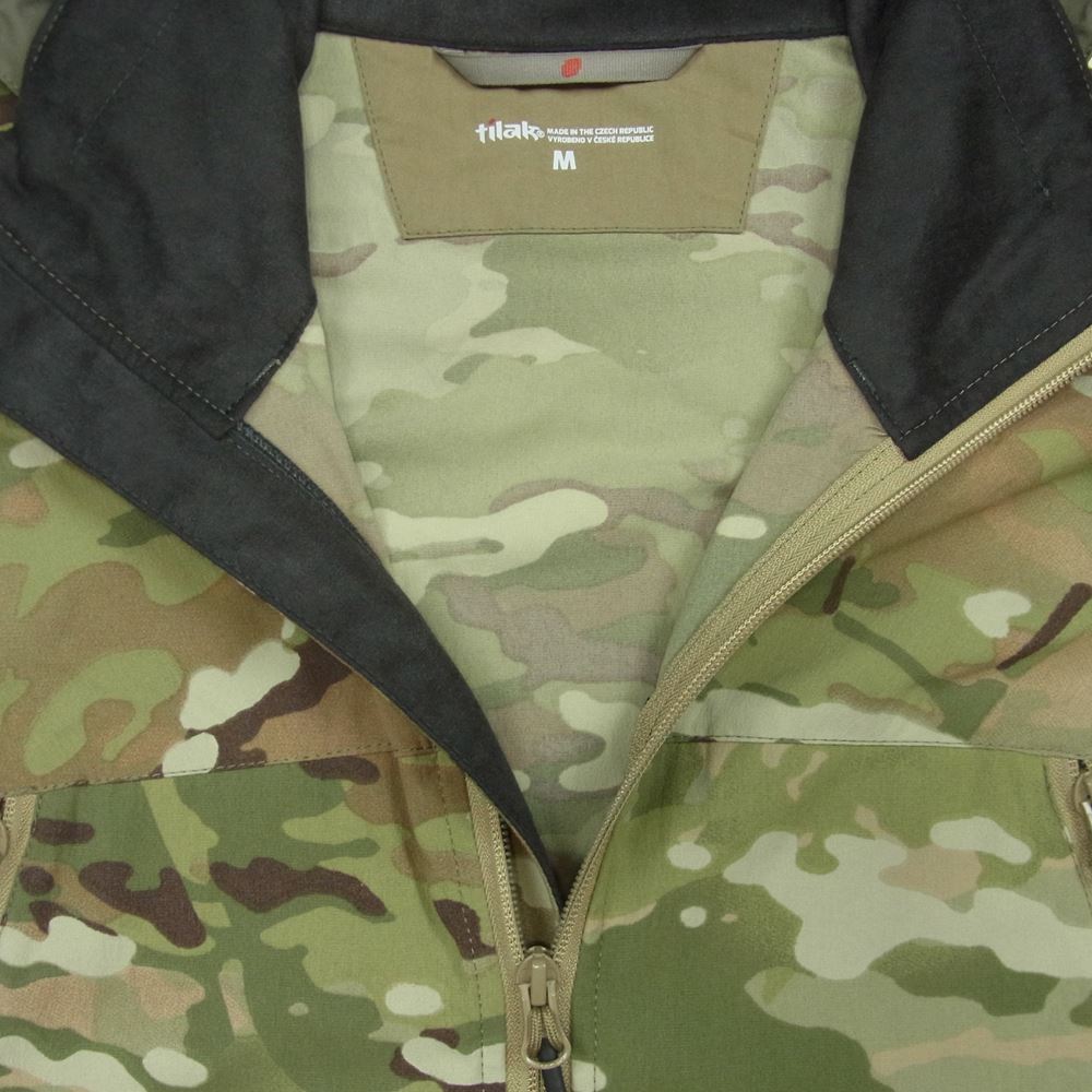TILAK ティラック Noshaq Mig Softshell Jacket ノシャック ミグ ソフトシェル ジャケット カーキ系 ベージュ系 M【美品】【中古】