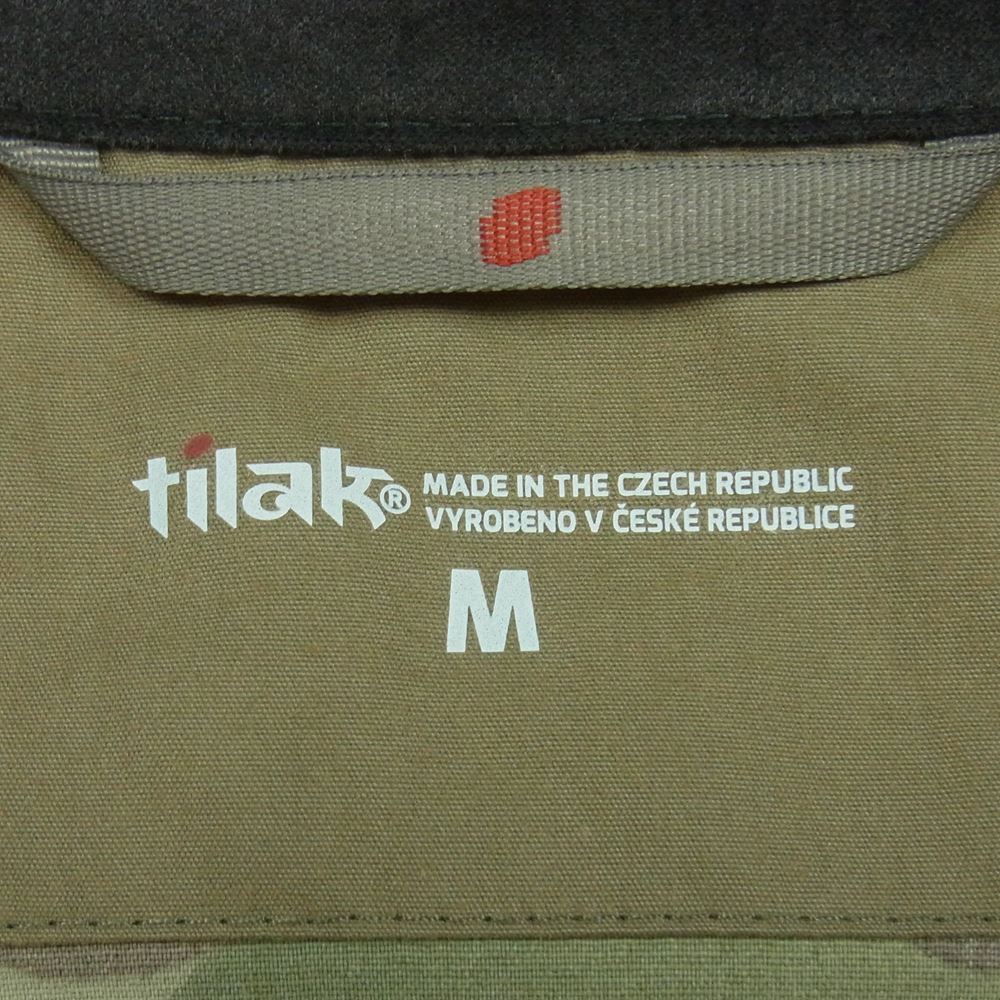 TILAK ティラック Noshaq Mig Softshell Jacket ノシャック ミグ ソフトシェル ジャケット カーキ系 ベージュ系 M【美品】【中古】