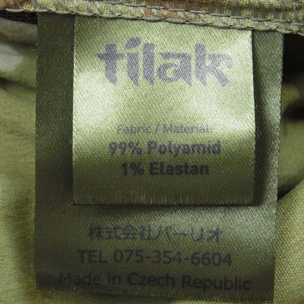 TILAK ティラック Noshaq Mig Softshell Jacket ノシャック ミグ ソフトシェル ジャケット カーキ系 ベージュ系 M【美品】【中古】