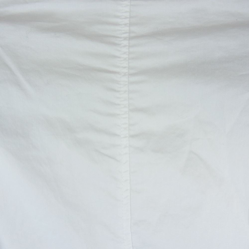 ミズイロインド 621 ボートネック プルオーバ― ポンチョ シャツ ブラウス ホワイト系【中古】