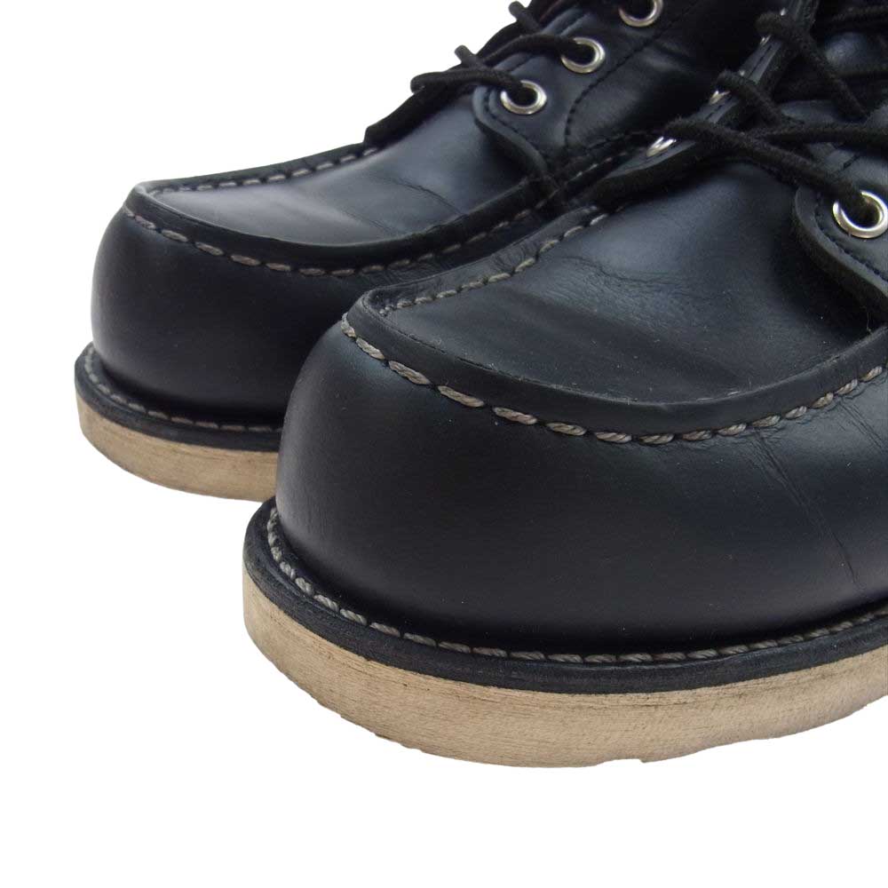 RED WING レッドウィング 8179 犬タグ CLASSIC MOC TOE クラシック モック トゥ ブーツ ブラック ブラック系 US7D【中古】
