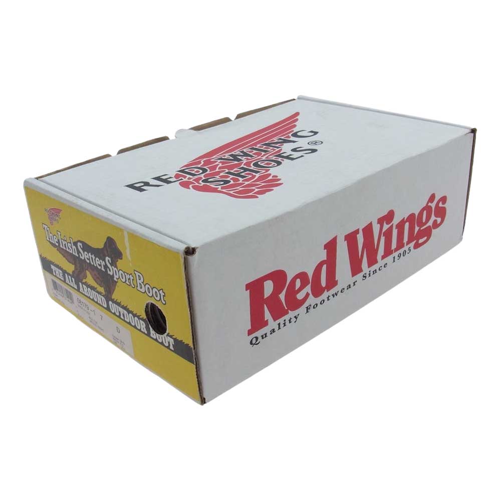 RED WING レッドウィング 8179 犬タグ CLASSIC MOC TOE クラシック モック トゥ ブーツ ブラック ブラック系 US7D【中古】