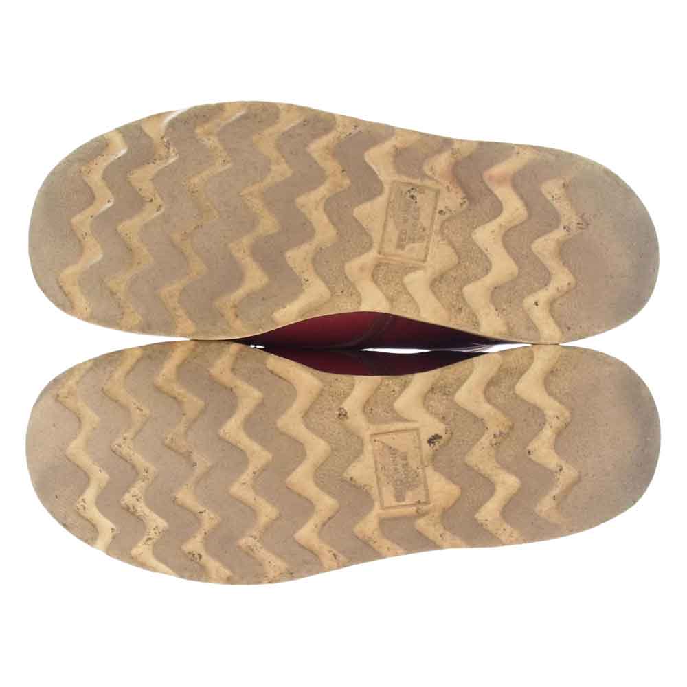 RED WING レッドウィング 875 半円犬タグ アイリッシュセッター ワーク ブーツ エンジ系 エンジ系 US7D【中古】