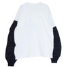 Sacai サカイ 22-02881M Dover Street Market Ginza DSMG ドーバーストリートマーケット銀座 10周年限定 MA-1 スリーブ ドッキング 長袖 Tシャツ ホワイト系 2【新古品】【未使用】【中古】