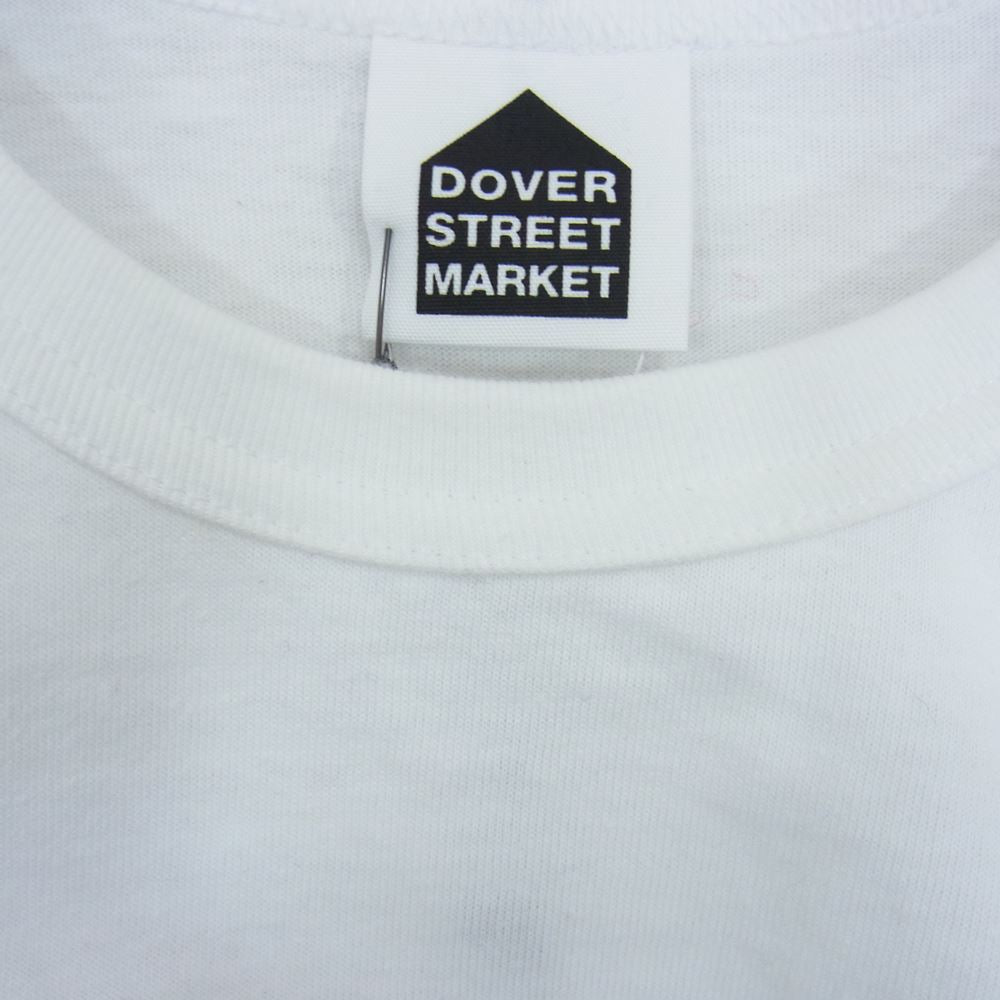 Sacai サカイ 22-02881M Dover Street Market Ginza DSMG ドーバーストリートマーケット銀座 10周年限定 MA-1 スリーブ ドッキング 長袖 Tシャツ ホワイト系 2【新古品】【未使用】【中古】