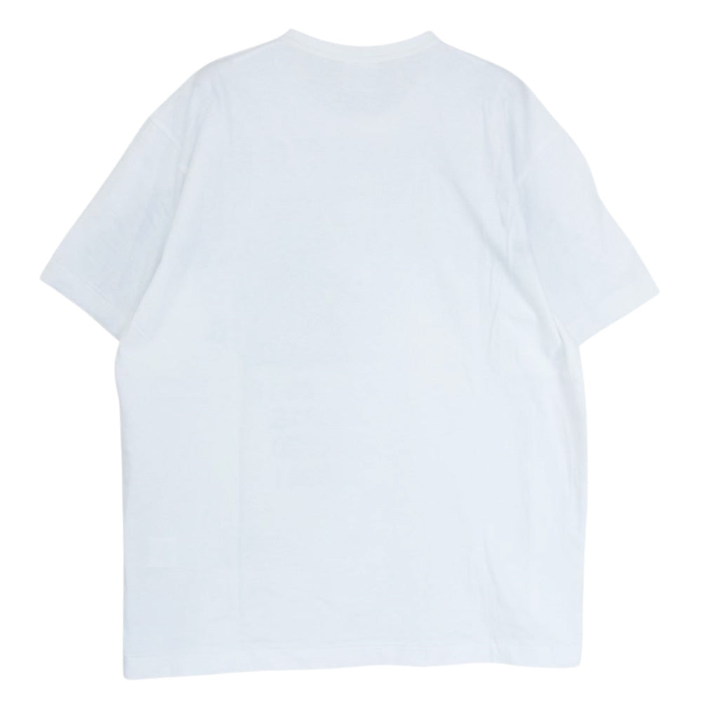 MAISON MARGIELA メゾンマルジェラ 7013W Dover Street Market Ginza DSMG ドーバーストリートマーケット銀座 10周年限定 ロゴプリント 半袖 Tシャツ ホワイト系 XL【新古品】【未使用】【中古】