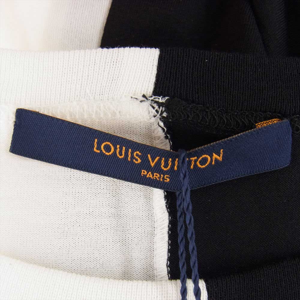 LOUIS VUITTON ルイ・ヴィトン 18AW RM182 FMB HFY89W PEACEANDLOVE 2015 伊勢丹新宿限定Ｔシャツ ピースアンドラヴ Tシャツ ホワイト系 ブラック系【新古品】【未使用】【中古】