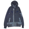 Sacai サカイ 22AW 22-02863M Nylon Twill Sponge Sweat Blouson ナイロン ツイル スポンジ スウェット ブルゾン パーカー グレー系 2【美品】【中古】