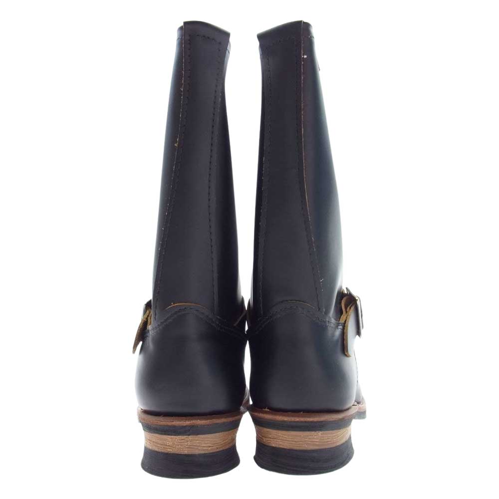 RED WING レッドウィング 9268 茶芯 ブラッククローンダイク ENGINEER スチールトゥ エンジニア ブーツ  ブラック系 US11D【極上美品】【中古】