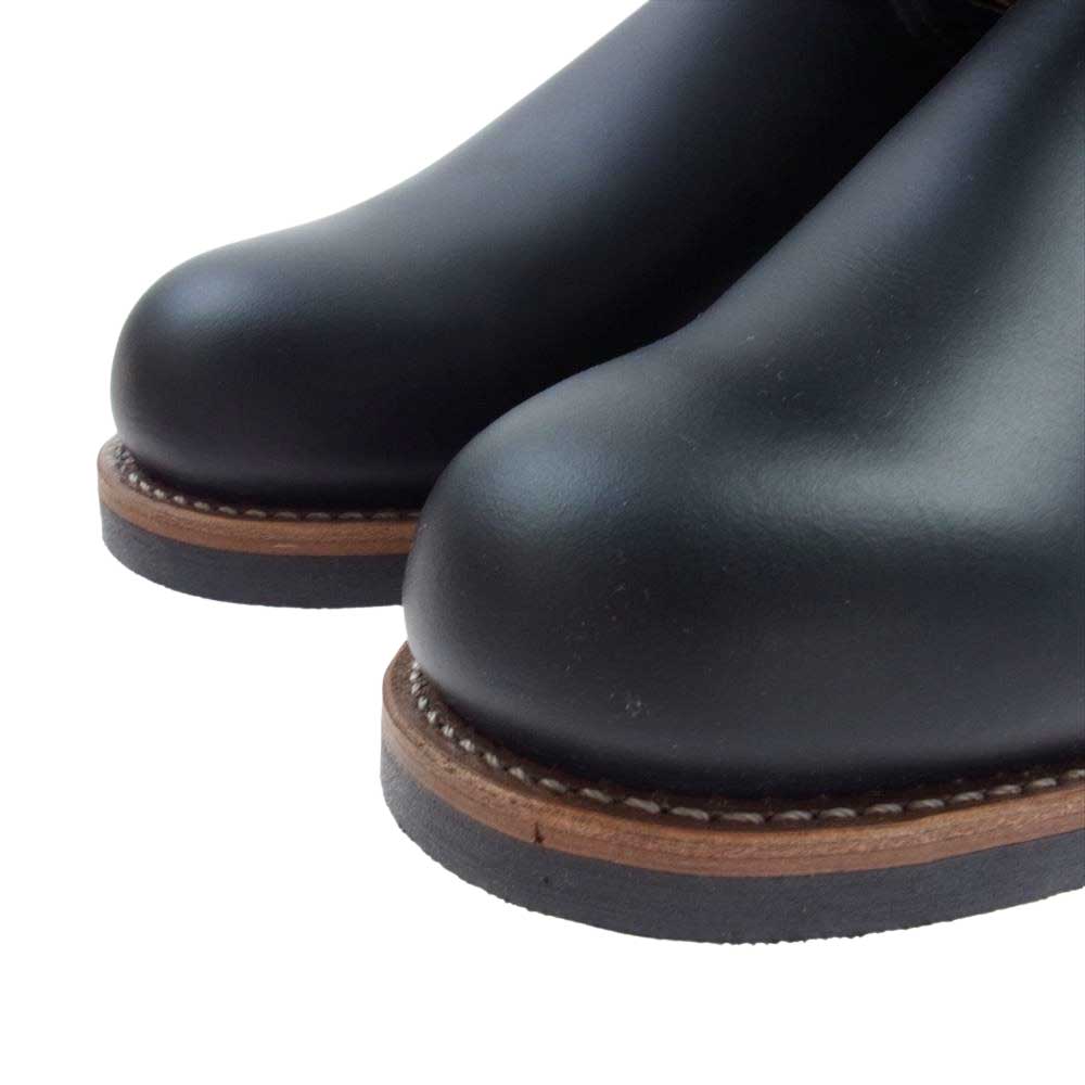 RED WING レッドウィング 9268 茶芯 ブラッククローンダイク ENGINEER スチールトゥ エンジニア ブーツ  ブラック系 US11D【極上美品】【中古】