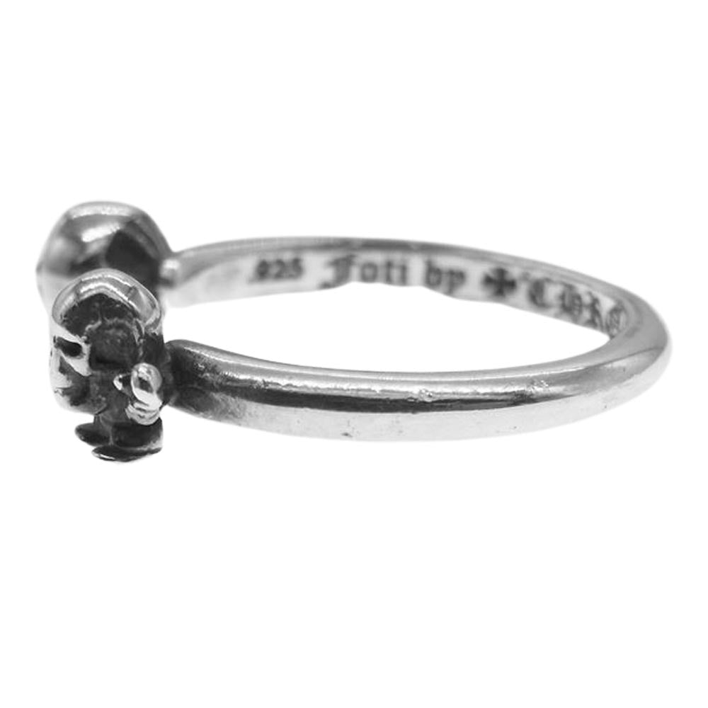CHROME HEARTS クロムハーツ（原本有） FT HARRS TEETER/CRS BALL FOTI TTR XBL RING フォティ ハリスティータ クロスボール リング シルバー系 ４号【中古】