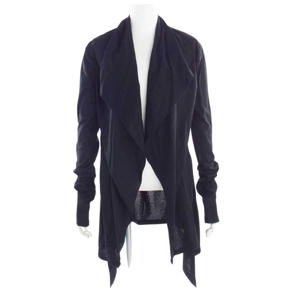 ザワンネス 22AW OB-OHT02-053 ビスコース オーガニック フリル フレア カーディガン ブラック系 M【美品】【中古】