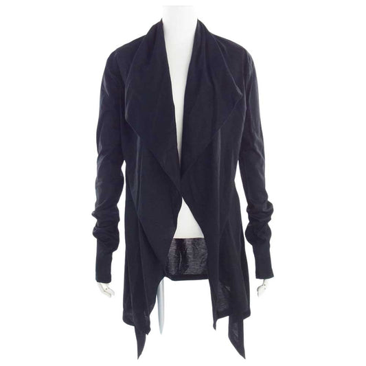 ザワンネス 22AW OB-OHT02-053 ビスコース オーガニック フリル フレア カーディガン ブラック系 M【美品】【中古】