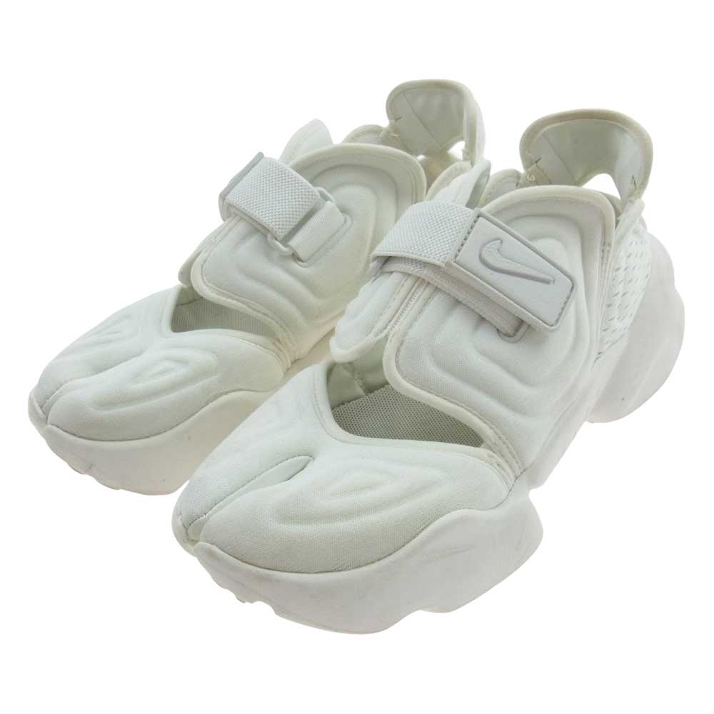 NIKE ナイキ CW7164-100 AQUA RIFT アクアリフト ローカット スニーカー ホワイト系 23.5cm【中古】