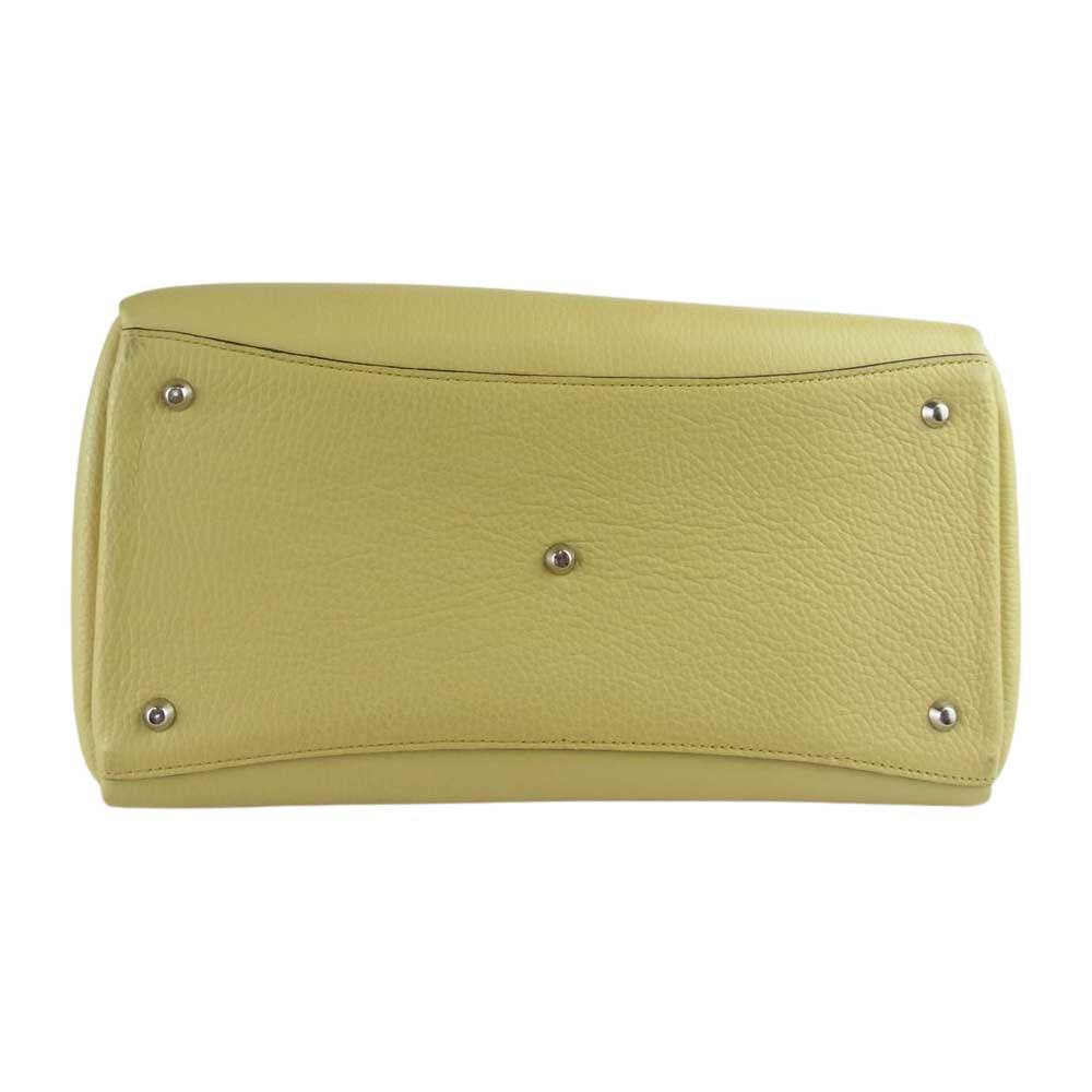 和光 ワコー Sac de Temps サックドゥタン 2WAY ハンドバッグ ショルダーバッグ イエロー系【中古】