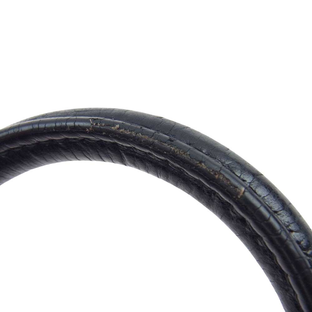 SAINT LAURENT サンローラン Baby Sac De Jour サックドジュール ベイビー クロコ型押し 2WAY ショルダー ハンドバッグ ブラック系【中古】