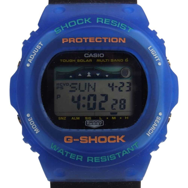 G-SHOCK ジーショック GWX-5700K-2JR アイサーチ ジャパン 30周年記念 2021年 モデル イルクジ 電波ソーラー 腕時計 ブルー系 ブラック系【極上美品】【中古】