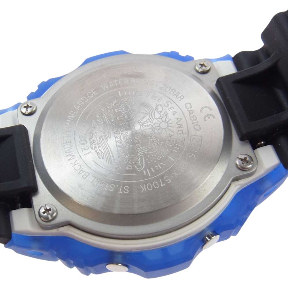 G-SHOCK ジーショック GWX-5700K-2JR アイサーチ ジャパン 30周年記念 2021年 モデル イルクジ 電波ソーラー 腕時計 ブルー系 ブラック系【極上美品】【中古】
