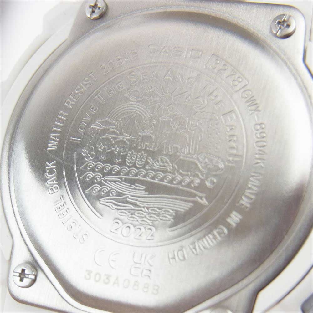G-SHOCK ジーショック GWX-8904K-7JR アイサーチ ジャパン 2022年モデル イルクジ 電波ソーラー 腕時計 レインボー ホワイト ホワイト系【新古品】【未使用】【中古】