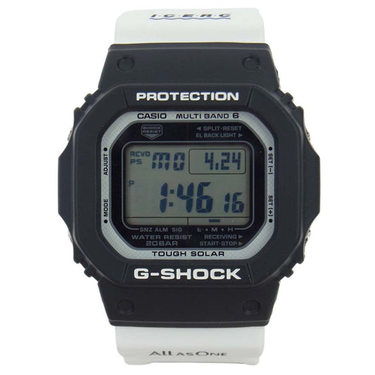 G-SHOCK ジーショック GW-M5610K-1JR アイサーチ ジャパン 2020年モデル イルクジ 電波ソーラー 腕時計 ブラック ホワイト ブラック系 ホワイト系【新古品】【未使用】【中古】