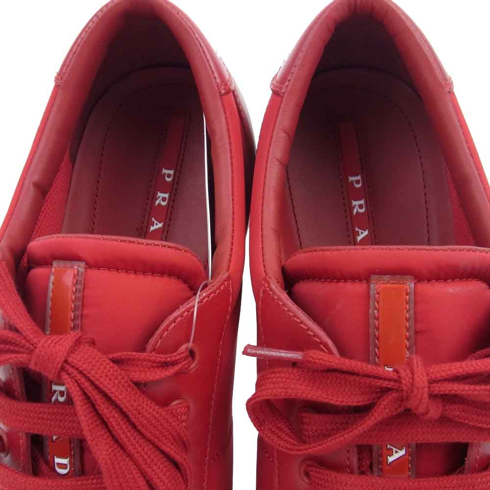 PRADA SPORTS プラダスポーツ 4E2939 LINEA ROSSA ナイロン レザー