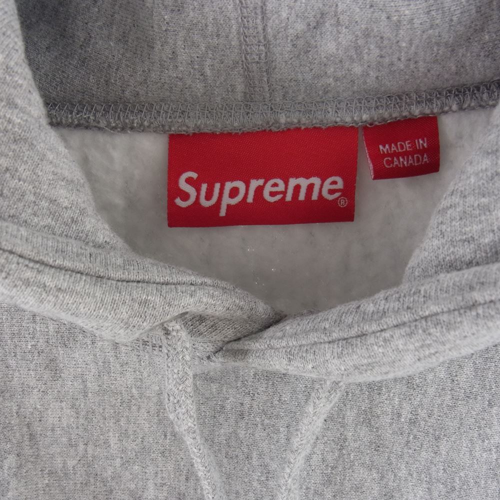 Supreme シュプリーム 23SS Motion Logo Hooded Sweat Shirt モーションロゴ フーデッド スウェット パーカー グレー系 XL【中古】