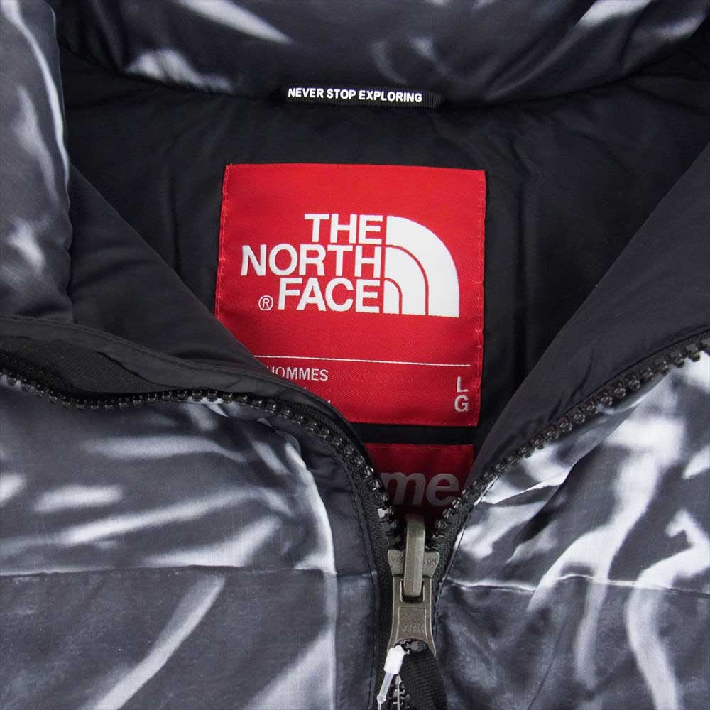 Supreme シュプリーム 23SS ND02300I The North Face Trompe Loeil Printed Nuptse Jacket ノースフェイス トロンプ ルイユ プリント ヌプシ ジャケット L【新古品】【未使用】【中古】