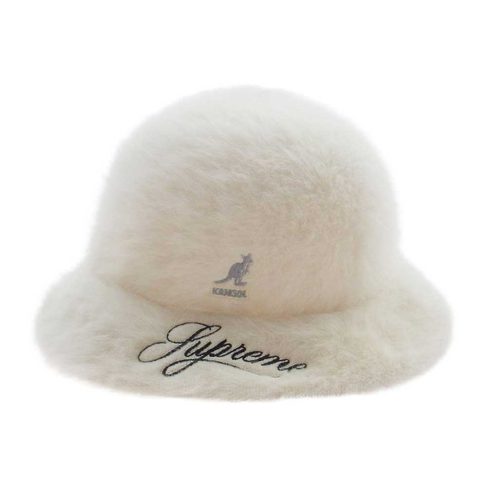 Supreme シュプリーム 21AW Kangol カンゴール Furgora Casual ファーゴラ カジュアル ハット オフホワイト系 XL【中古】