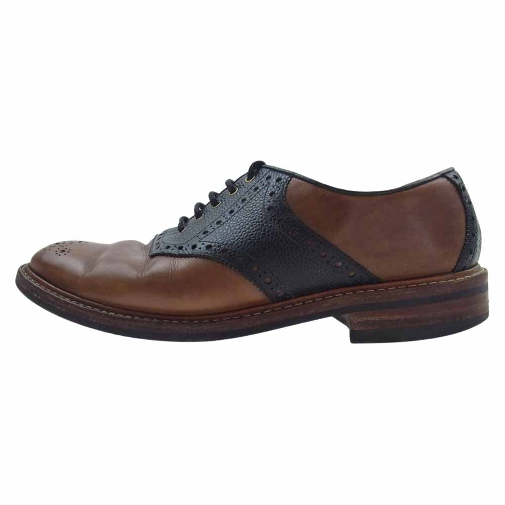 Tricker's トリッカーズ M7581 レザー コンビ サドル シューズ