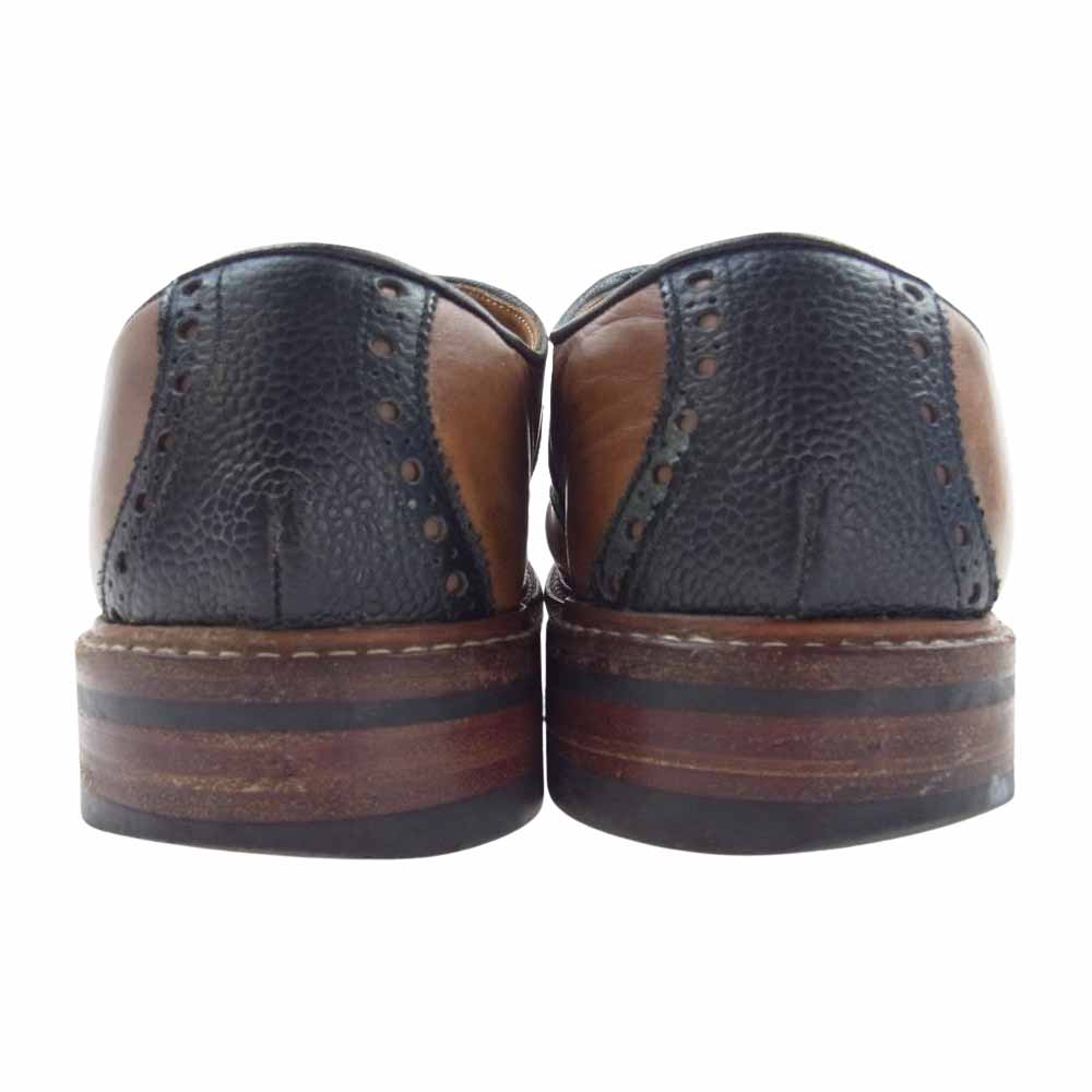Tricker's トリッカーズ M7581 レザー コンビ サドル シューズ ブラウン系【中古】