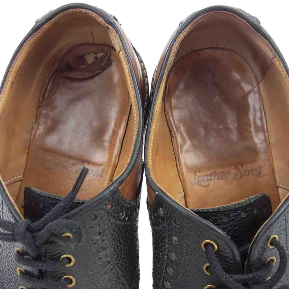 Tricker's トリッカーズ M7581 レザー コンビ サドル シューズ ブラウン系【中古】