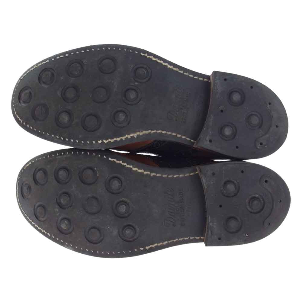 Tricker's トリッカーズ M7581 レザー コンビ サドル シューズ ブラウン系【中古】