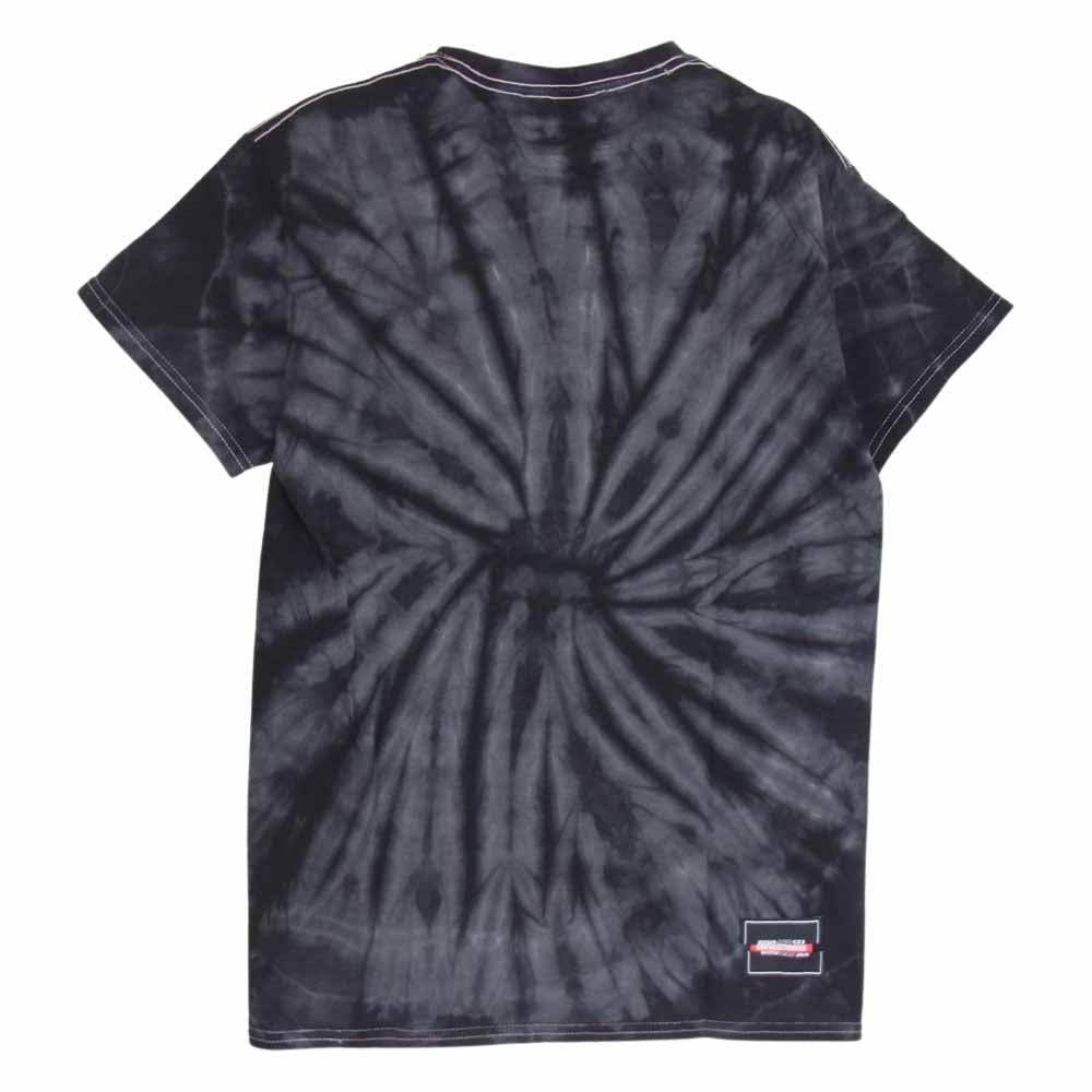 WIND AND SEA ウィンダンシー GOD SELECTION XXX ゴッドセレクション WDS-XXX-SP-06 TIE DYE タイダイ 半袖 Tシャツ ブラック系 S【美品】【中古】