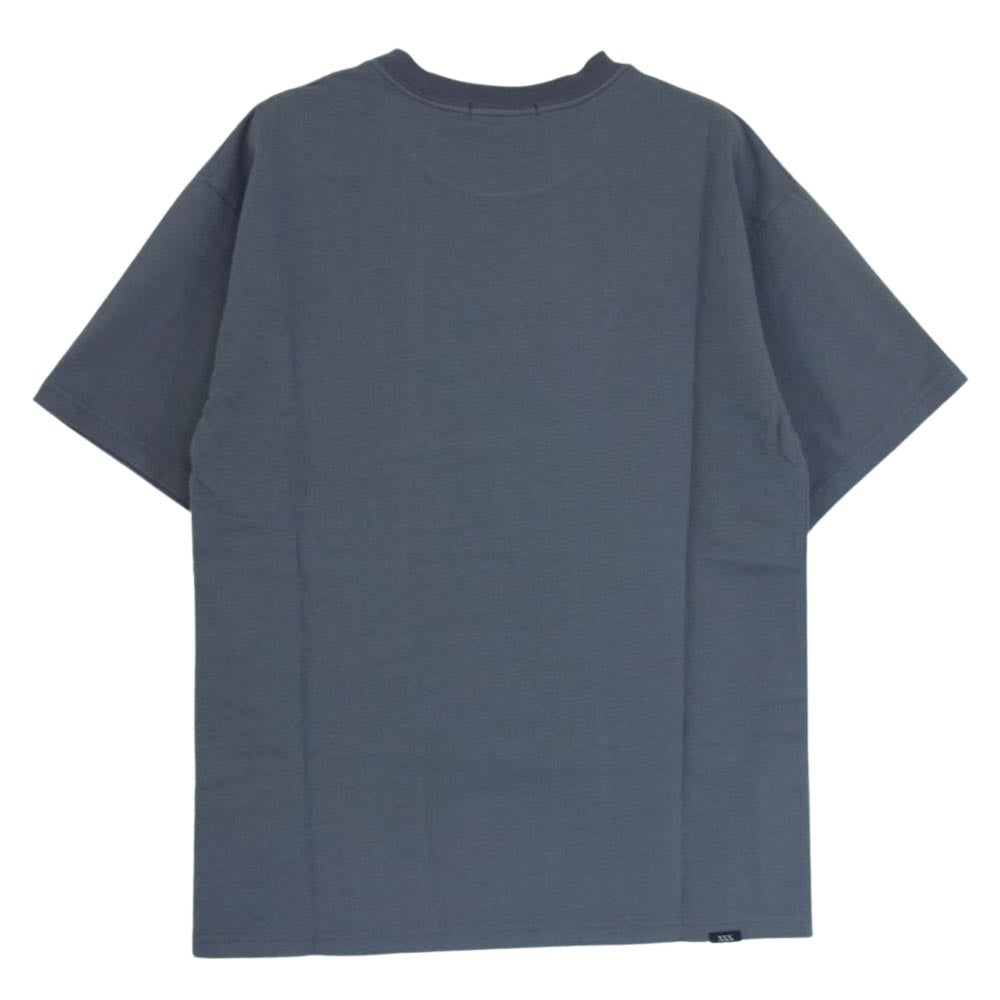 HYSTERIC GLAMOUR ヒステリックグラマー 22AW 06223CT04 THEE HYSTERIC XXX SIENA BARNES/HYSTERIC HERETIC シエナ バーンズ ヘレティック 半袖 Tシャツ グレー系 S【新古品】【未使用】【中古】
