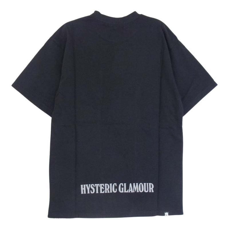 HYSTERIC GLAMOUR ヒステリックグラマー 21SS 02211CT41 VAMPIRELLA WHEN WAKES THE DEAD ヴァンピレラ 半袖 Tシャツ ブラック系 S【新古品】【未使用】【中古】