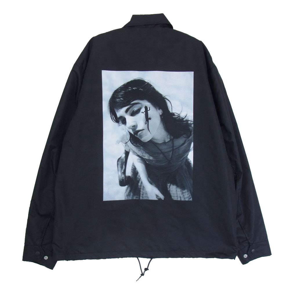 HYSTERIC GLAMOUR ヒステリックグラマー 23SS 02231AB10 RICHARD KERN/XX GIRLS リチャードカーン コーチジャケット ブラック系 S【新古品】【未使用】【中古】