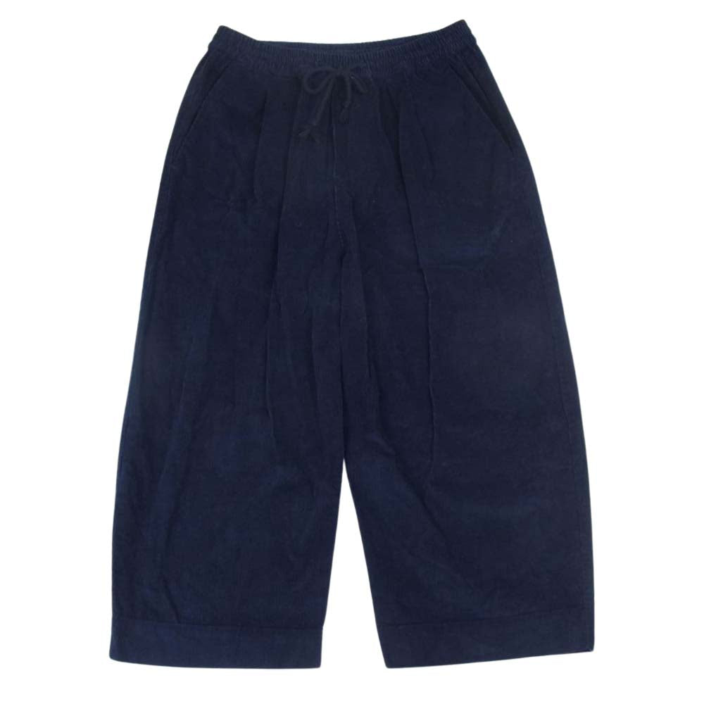グレー ニューヨーク コーデュロイ イージー パンツ ネイビー系 2【中古】