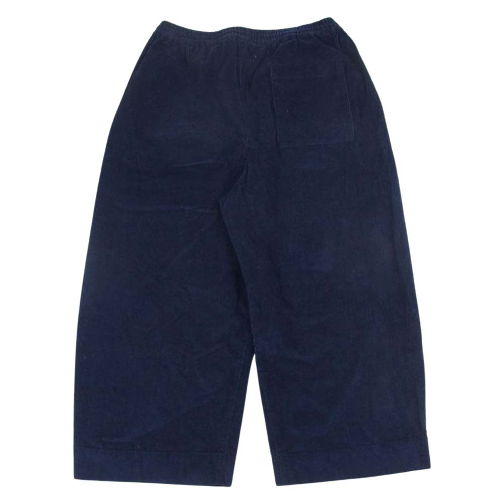 グレー ニューヨーク コーデュロイ イージー パンツ ネイビー系 2【中古】