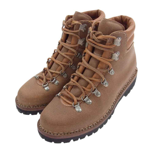 ヴィンチ イタリア製 Mountain Boot レザー トレッキング マウンテン ブーツ ライトブラウン系 40（25.5-26.0cm）【美品】【中古】
