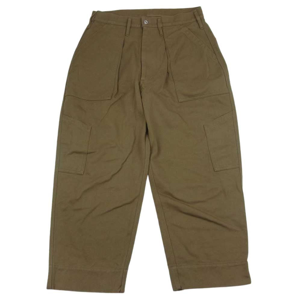 ツキ COMBAT PANTS KATSURAGHI DRILL コンバットパンツ カツラギドリル ブラウン系 2【中古】
