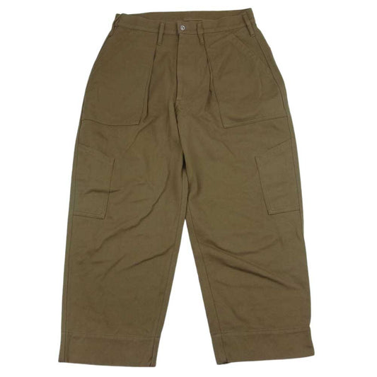 ツキ COMBAT PANTS KATSURAGHI DRILL コンバットパンツ カツラギドリル ブラウン系 2【中古】